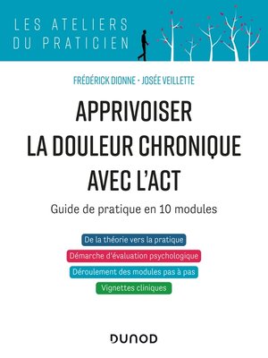 cover image of Apprivoiser la douleur chronique avec l'ACT